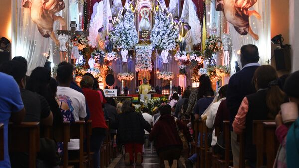 Una iglesia católica en Bolivia (imagen referencial) - Sputnik Mundo