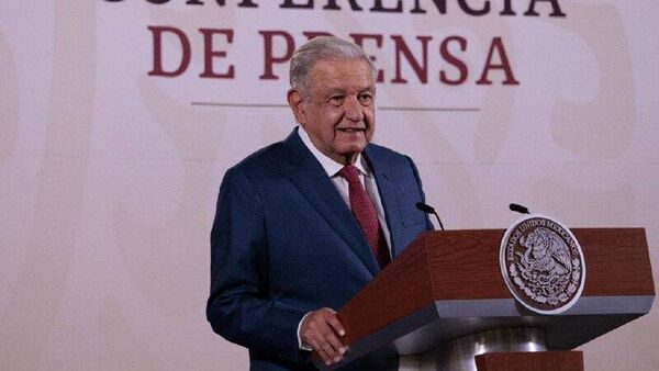 El presidente de México, Andrés Manuel López Obrador. - Sputnik Mundo