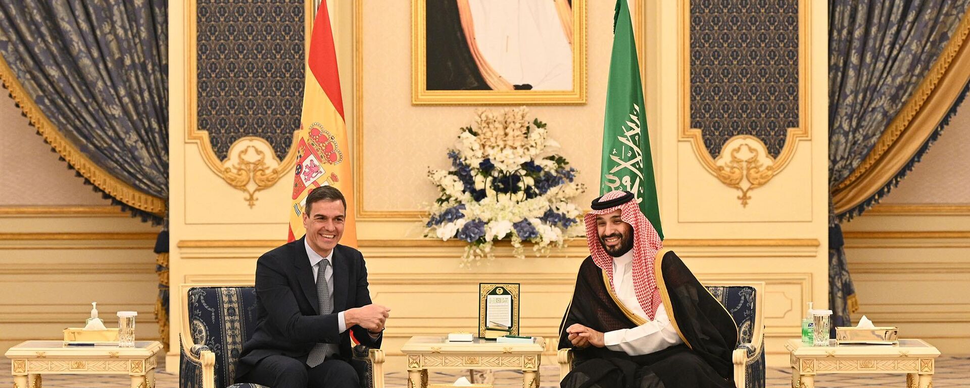 Pedro Sánchez y Mohammed bin Salman - Sputnik Mundo, 1920, 03.04.2024