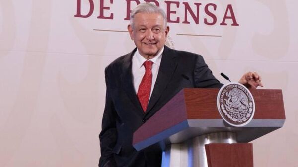 El presidente de México, Andrés Manuel López Obrador. - Sputnik Mundo