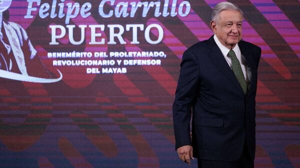 El presidente de México, Andrés Manuel López Obrador. - Sputnik Mundo