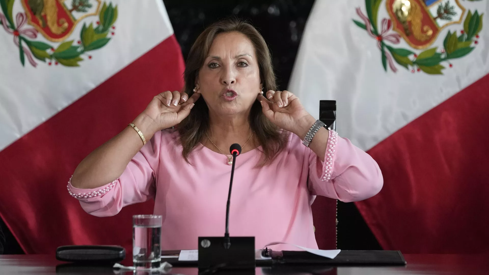 La presidenta de Perú, Dina Boluarte. - Sputnik Mundo, 1920, 16.12.2024