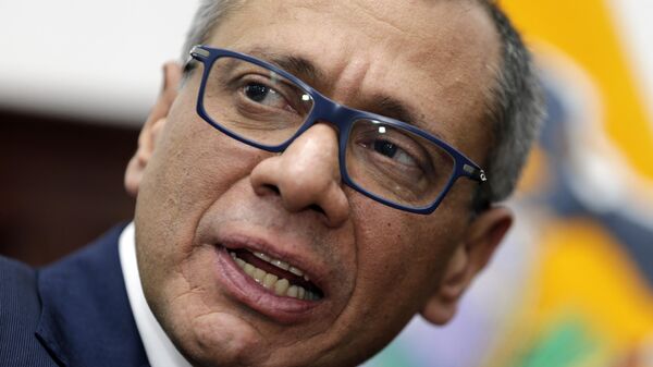 Jorge Glas, exvicepresidente ecuatoriano - Sputnik Mundo