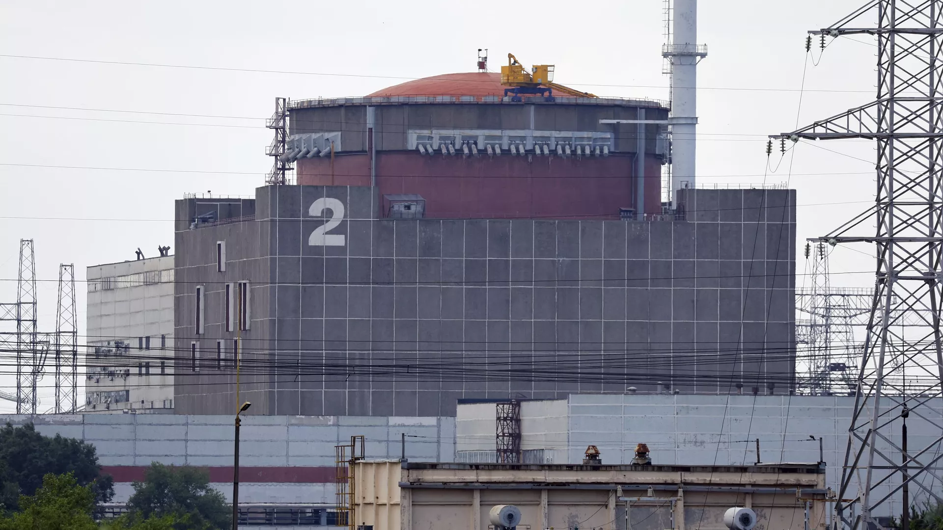 La central nuclear de Zaporozhie