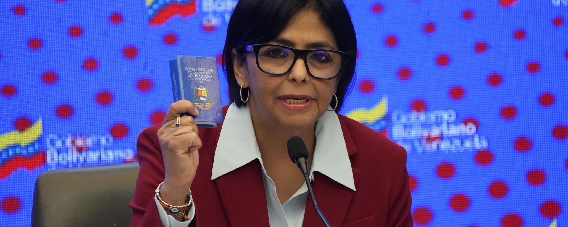 Delcy Rodríguez - Sputnik Mundo, 1920, 11.04.2024