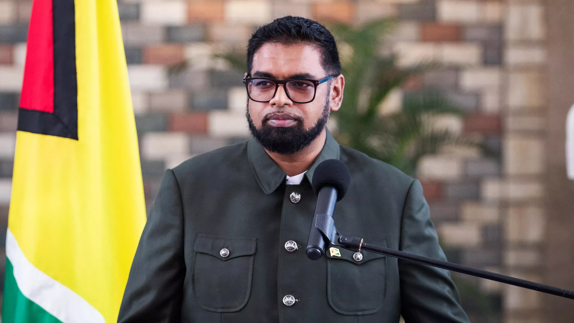 El presidente de Guyana, Irfaan Ali El presidente de Guyana, Irfaan Ali