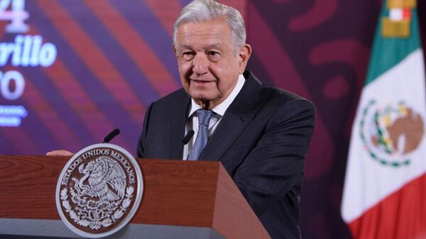 El presidente de México, Andrés Manuel López Obrador. - Sputnik Mundo