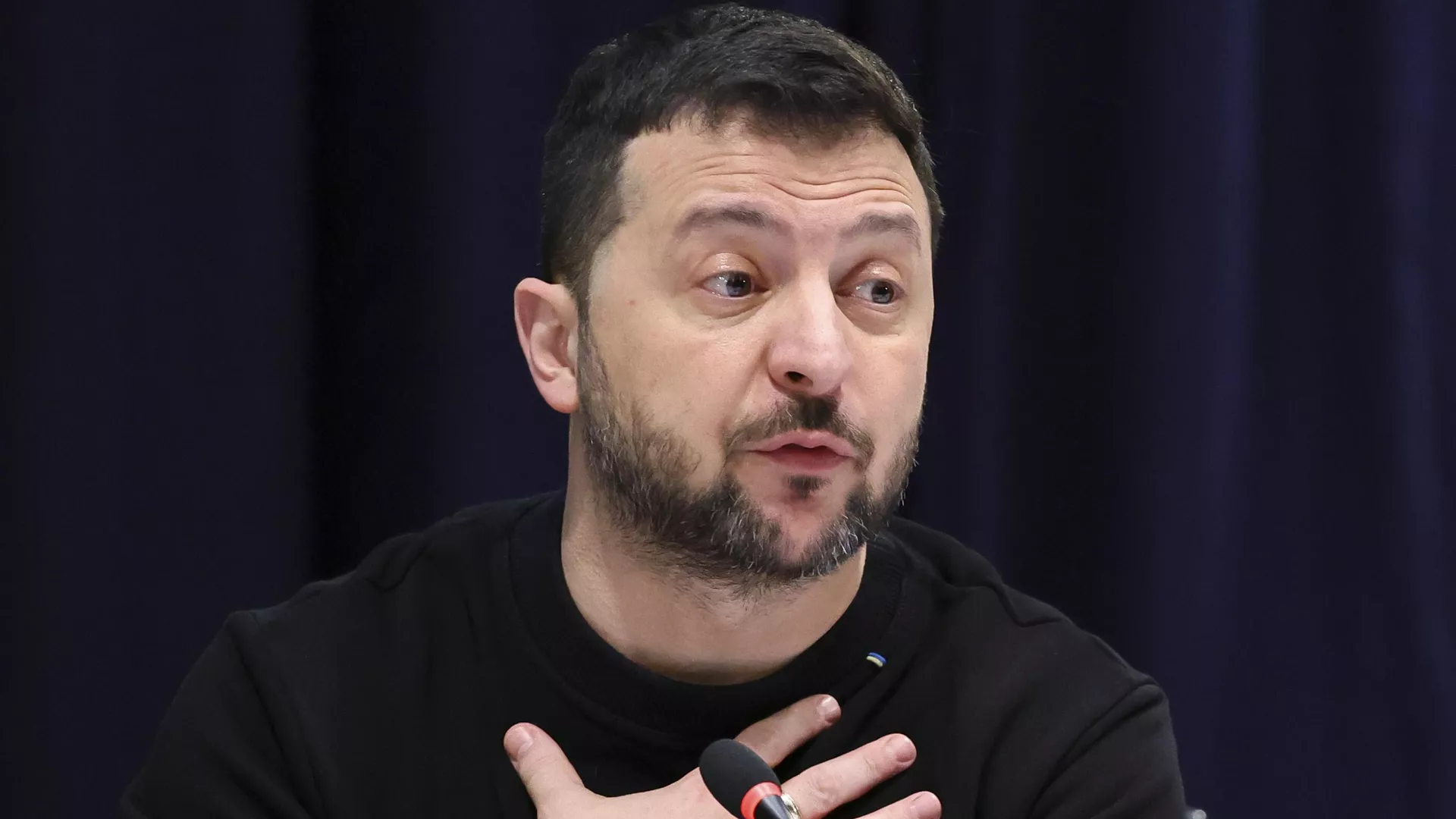Volodímir Zelenski, presidente de Ucrania