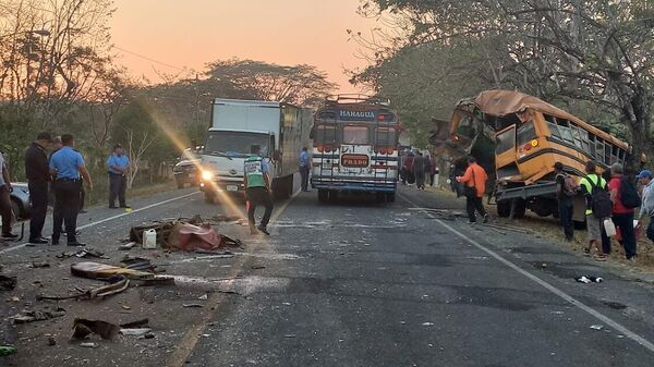 Accidentes viales Nicaragua  - Sputnik Mundo