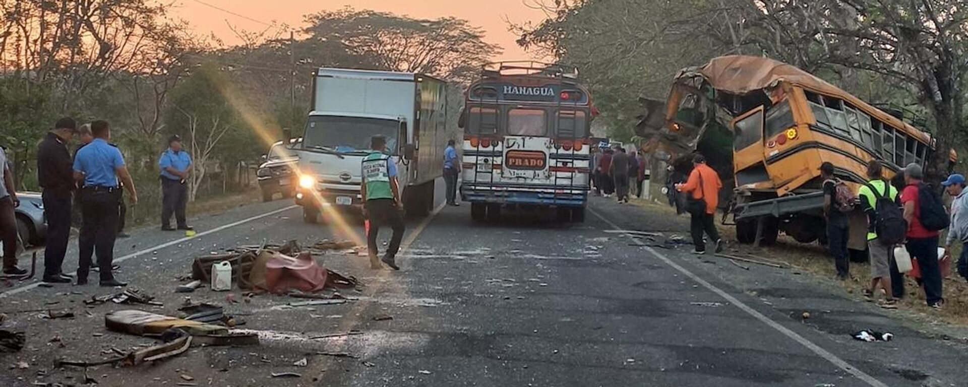 Accidentes viales Nicaragua  - Sputnik Mundo, 1920, 18.04.2024