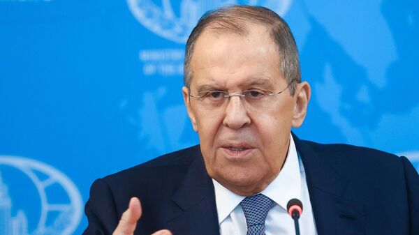 El canciller ruso, Serguéi Lavrov - Sputnik Mundo