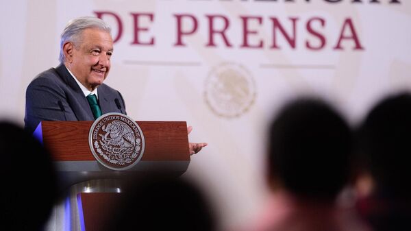 El presidente de México, Andrés Manuel López Obrador. - Sputnik Mundo