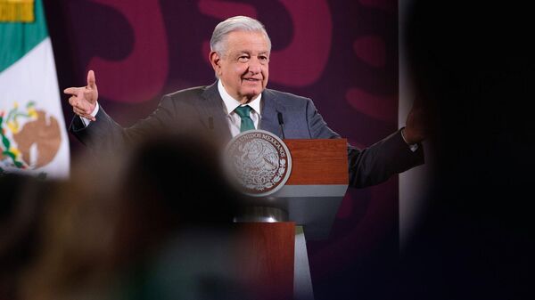 El presidente de México, Andrés Manuel López Obrador. - Sputnik Mundo