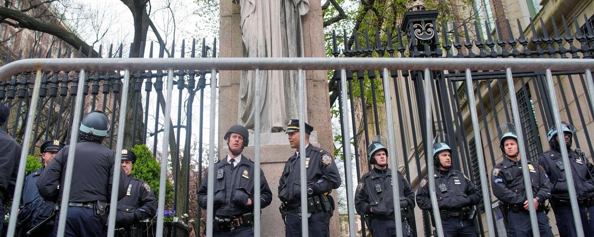 La Policía de EEUU en la Universidad de Yale - Sputnik Mundo, 1920, 23.04.2024