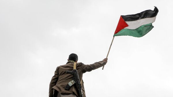 La bandera de Palestina  - Sputnik Mundo