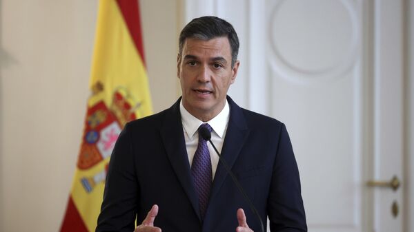 Pedro Sánchez, presidente del Gobierno de España - Sputnik Mundo