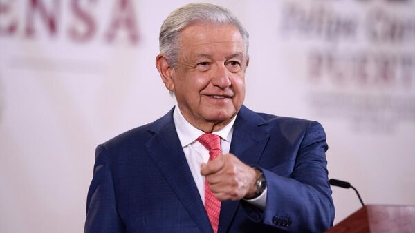 El presidente de México, Andrés Manuel López Obrador. - Sputnik Mundo