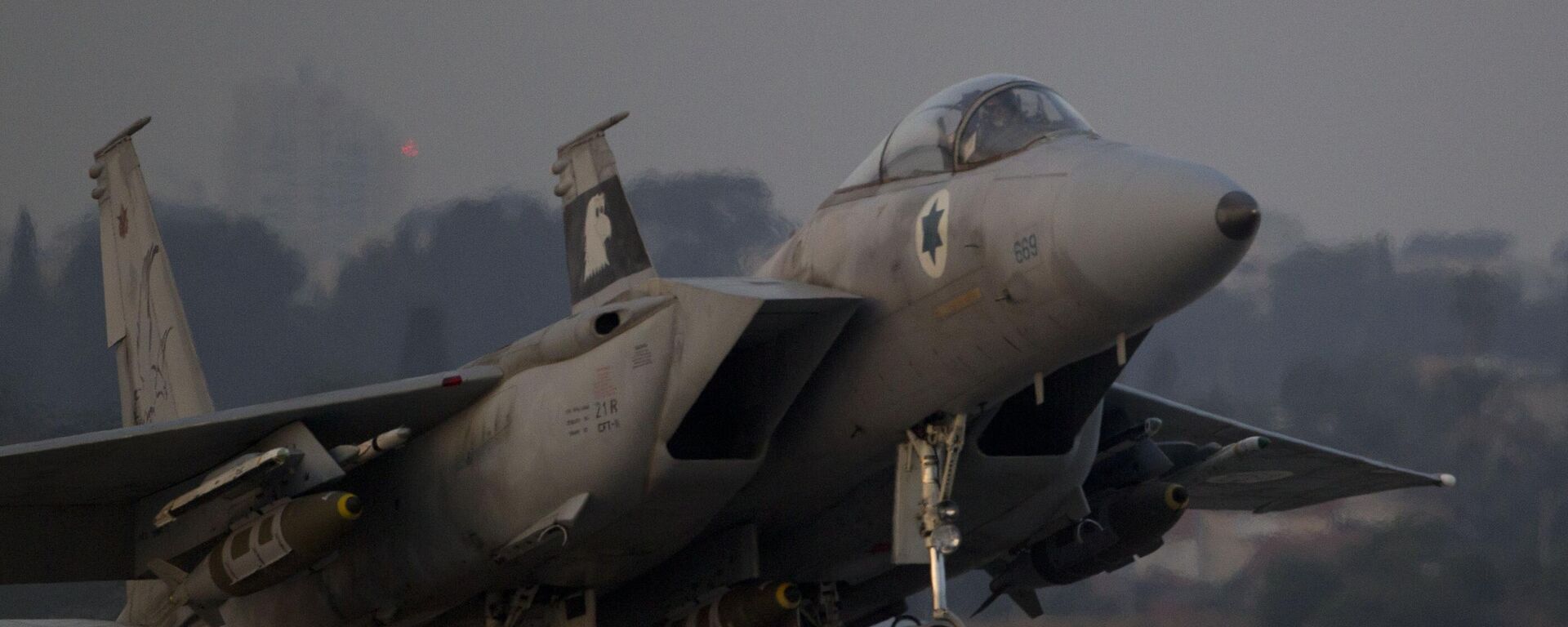 Un avión de combate de la Fuerza Aérea israelí - Sputnik Mundo, 1920, 30.04.2024