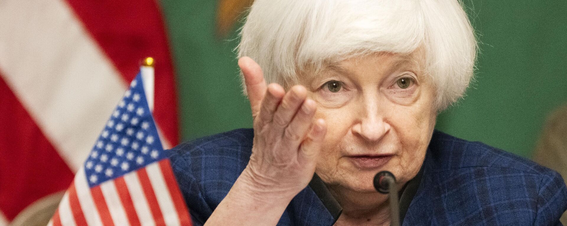 Janet Yellen, secretaria del Tesoro de EEUU - Sputnik Mundo, 1920, 04.05.2024