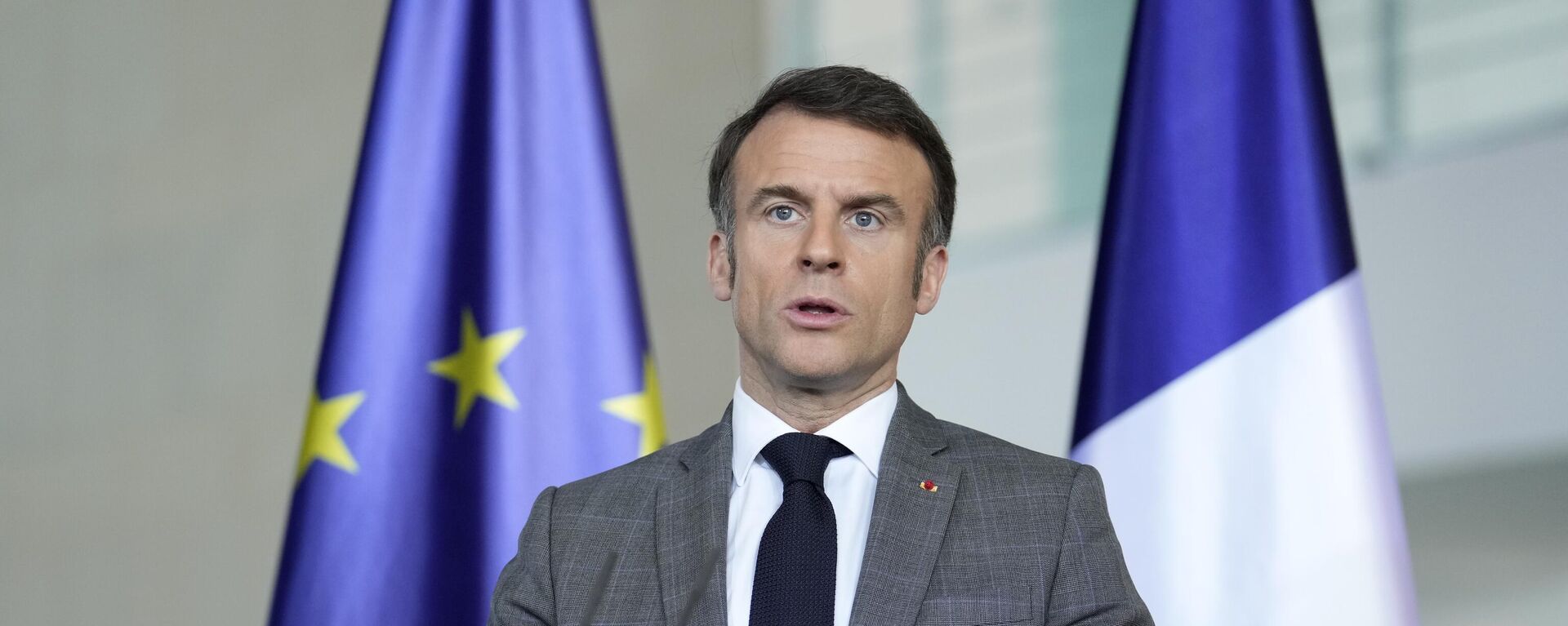 Emmanuel Macron, presidente de Francia - Sputnik Mundo, 1920, 26.08.2024