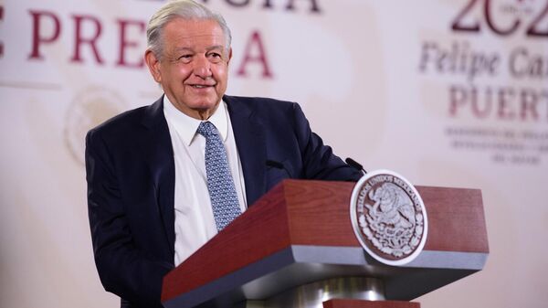 El presidente de México, Andrés Manuel López Obrador. - Sputnik Mundo