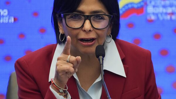 Delcy Rodríguez, vicepresidenta venezolana - Sputnik Mundo