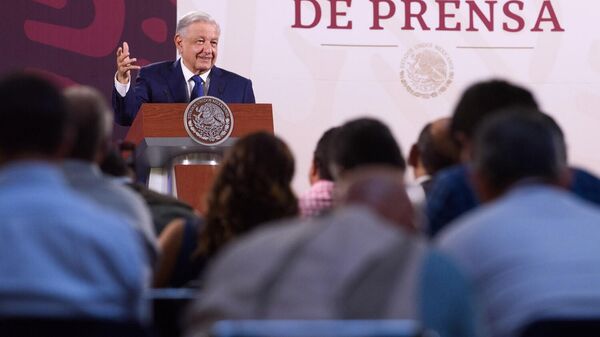 El presidente de México, Andrés Manuel López Obrador. - Sputnik Mundo