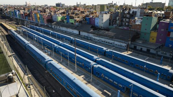 Trenes en Argentina - Sputnik Mundo