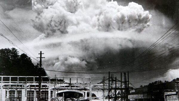 La nube atómica sobre Nagasaki  - Sputnik Mundo