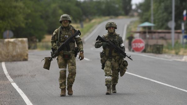 Militares de las Fuerzas Armadas rusas en el sector sur de la operación militar especial
 - Sputnik Mundo