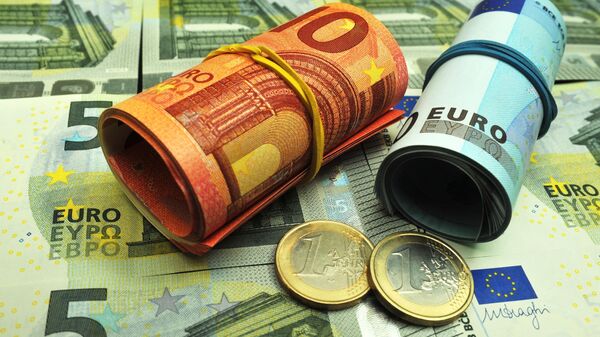 Euros (imagen referencial) - Sputnik Mundo