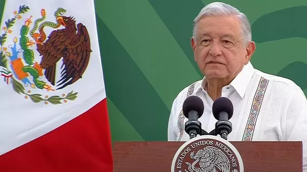 El presidente de México, Andrés Manuel López Obrador. - Sputnik Mundo