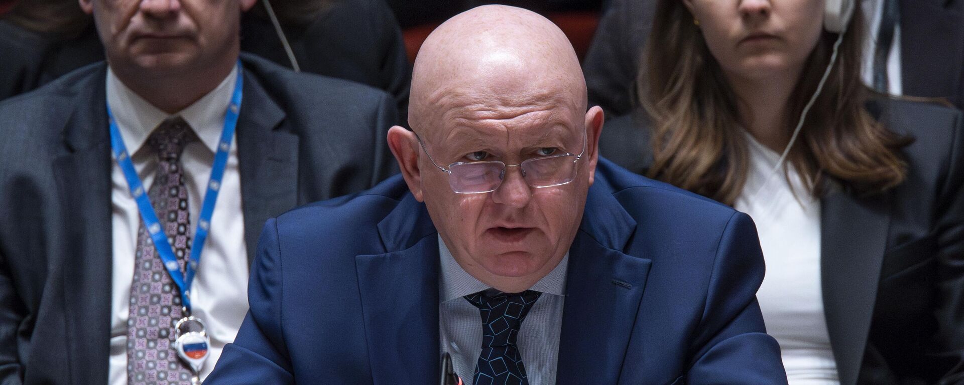 El embajador ruso ante la ONU, Vasili Nebenzia. - Sputnik Mundo, 1920, 20.05.2024