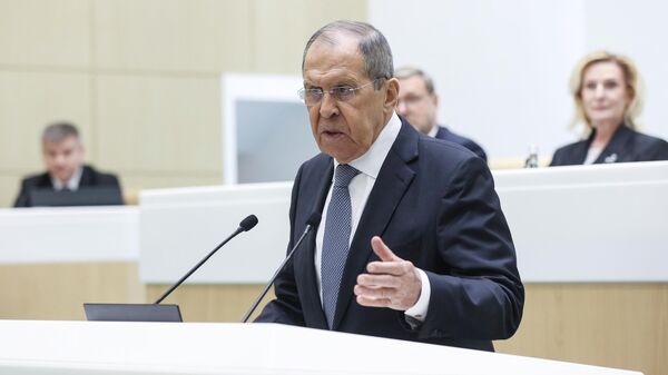 Serguéi Lavrov, canciller ruso - Sputnik Mundo