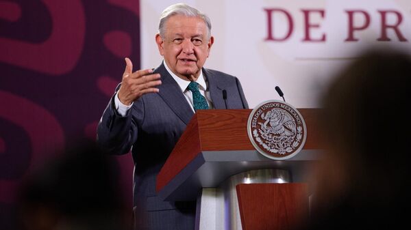 El presidente de México, Andrés Manuel López Obrador. - Sputnik Mundo