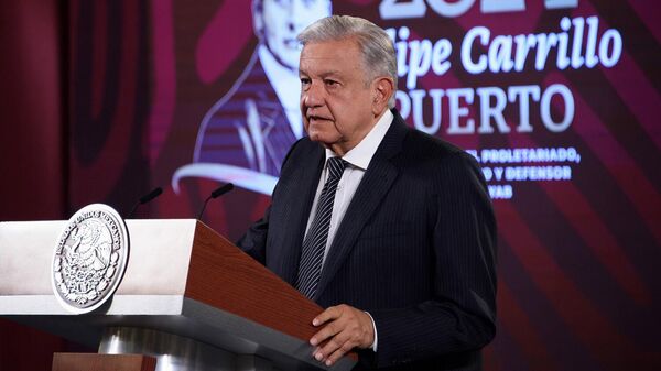 El presidente de México, Andrés Manuel López Obrador. - Sputnik Mundo