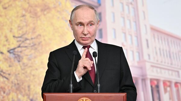  Vladímir Putin, presidente de Rusia - Sputnik Mundo