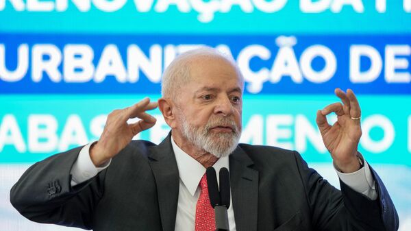 Lula da Silva, presidente de Brasil - Sputnik Mundo