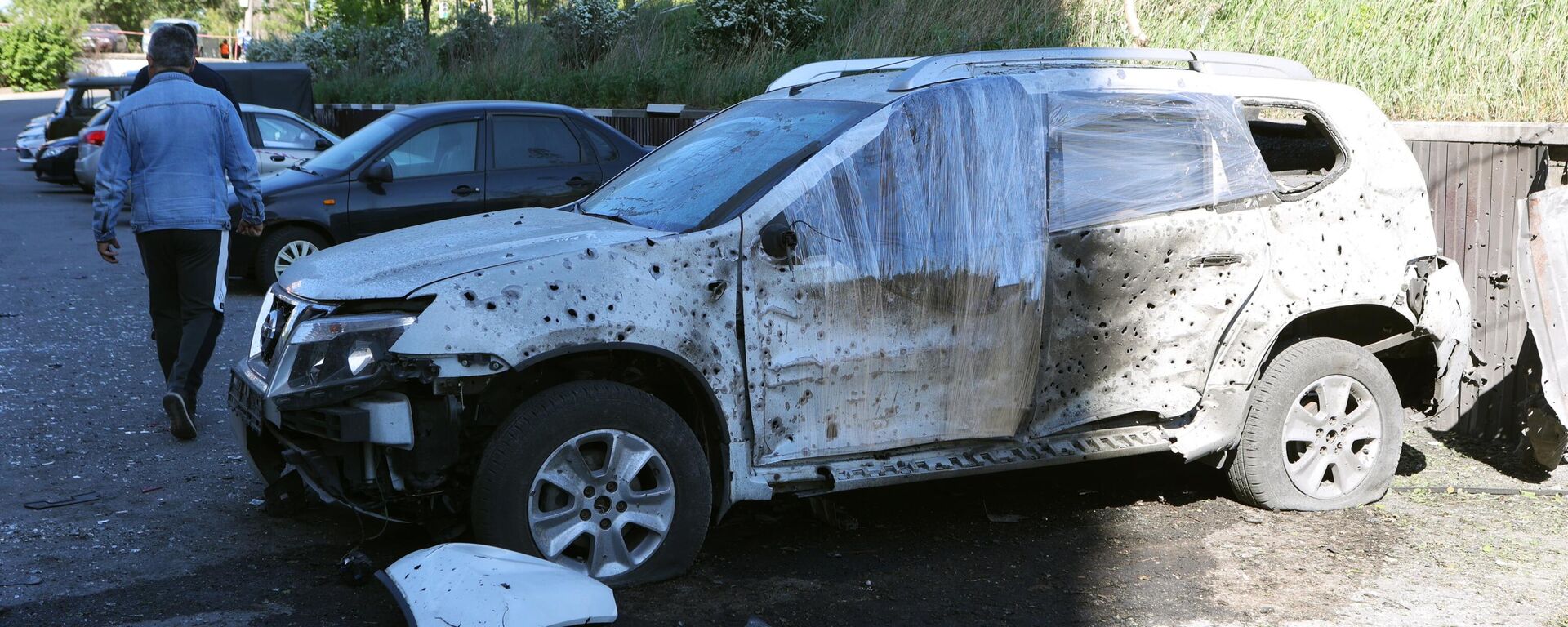 Consecuencias de un bombardeo ucraniano de Bélgorod - Sputnik Mundo, 1920, 26.05.2024