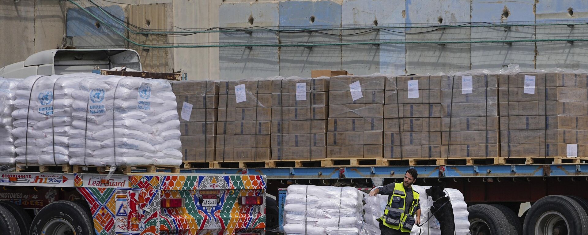 Ayuda humanitaria para Gaza - Sputnik Mundo, 1920, 30.04.2025