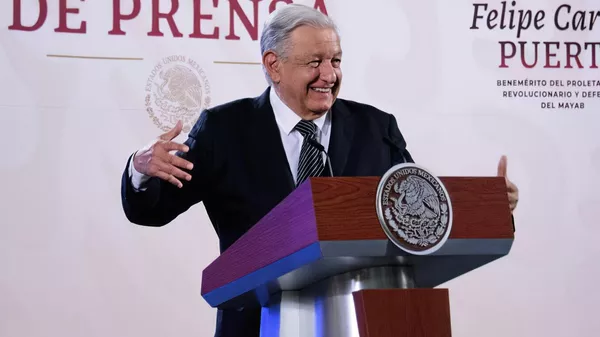 El presidente de México, Andrés Manuel López Obrador. - Sputnik Mundo