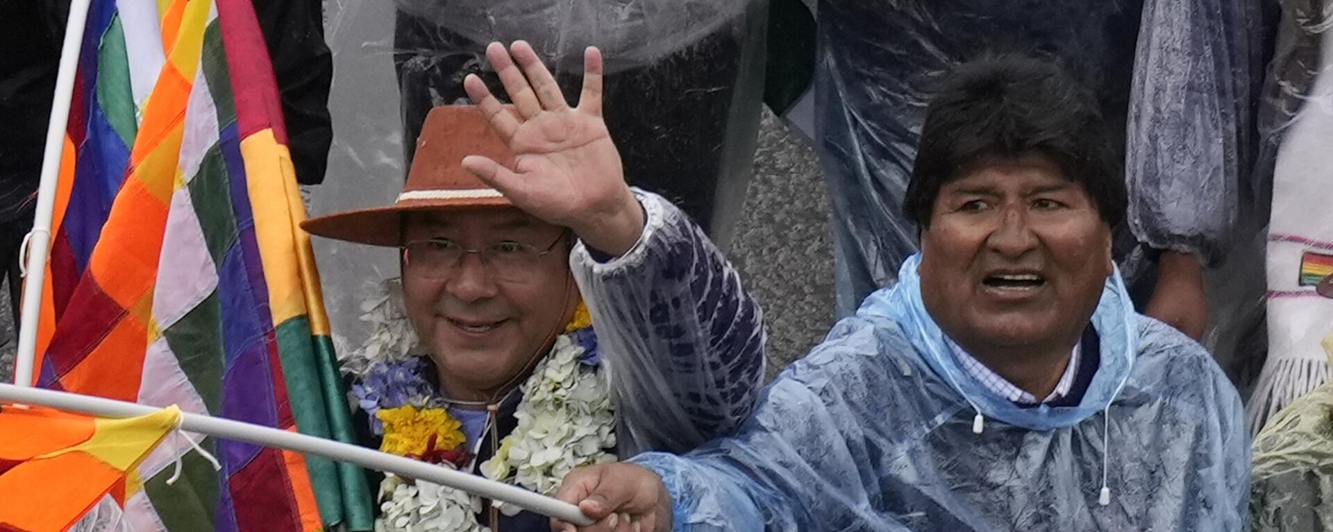 Luis Arce y Evo Morales, presidente y expresidente de Bolivia - Sputnik Mundo, 1920, 06.06.2024