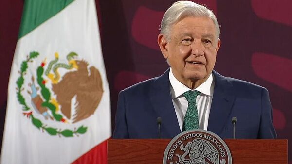 El presidente de México, Andrés Manuel López Obrador. - Sputnik Mundo