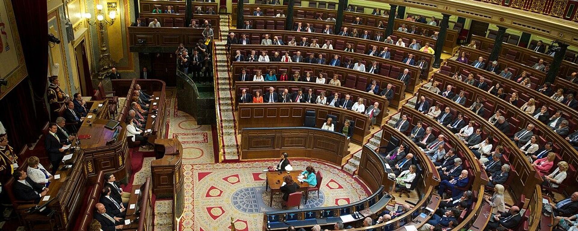 Salón de Plenos del Congreso de España  - Sputnik Mundo, 1920, 30.05.2024