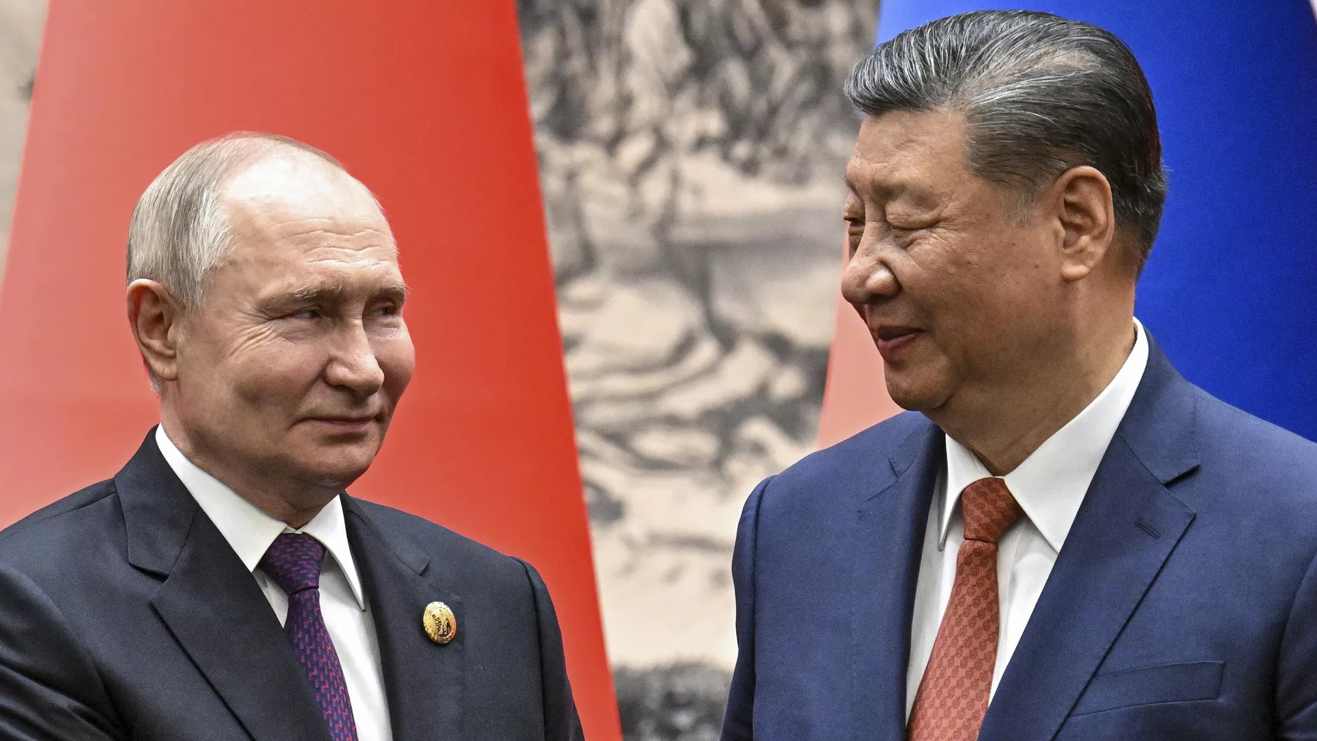 Vladímir Putin y Xi Jinping 