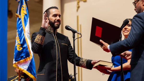 Nayib Bukele, presidente de El Salvador - Sputnik Mundo