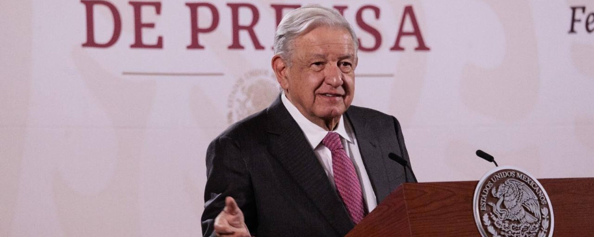 Andrés Manuel López Obrador, presidente de México, durante su conferencia matutina, el 3 de junio de 2024 - Sputnik Mundo, 1920, 03.06.2024