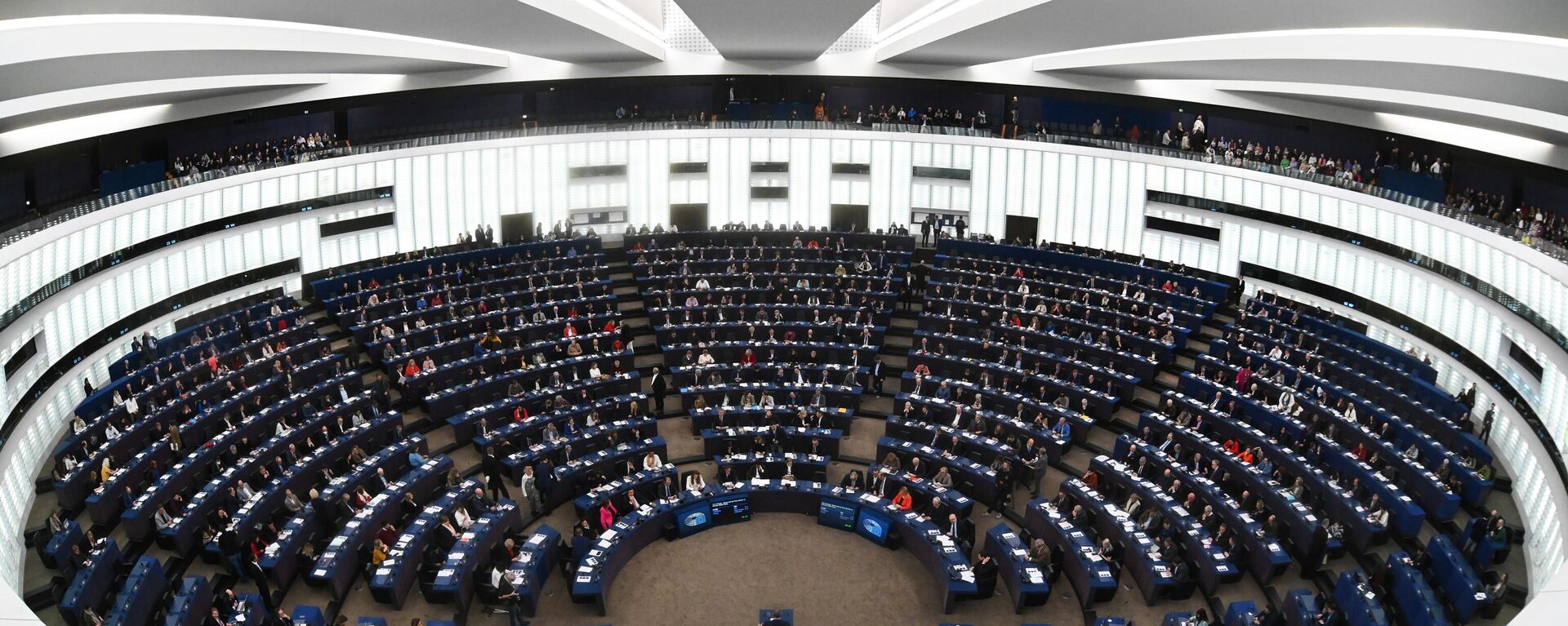 La sesión plenaria en el Parlamento Europeo (archivo) - Sputnik Mundo, 1920, 15.10.2024