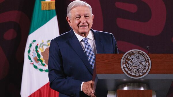 El presidente de México, Andrés Manuel López Obrador. - Sputnik Mundo