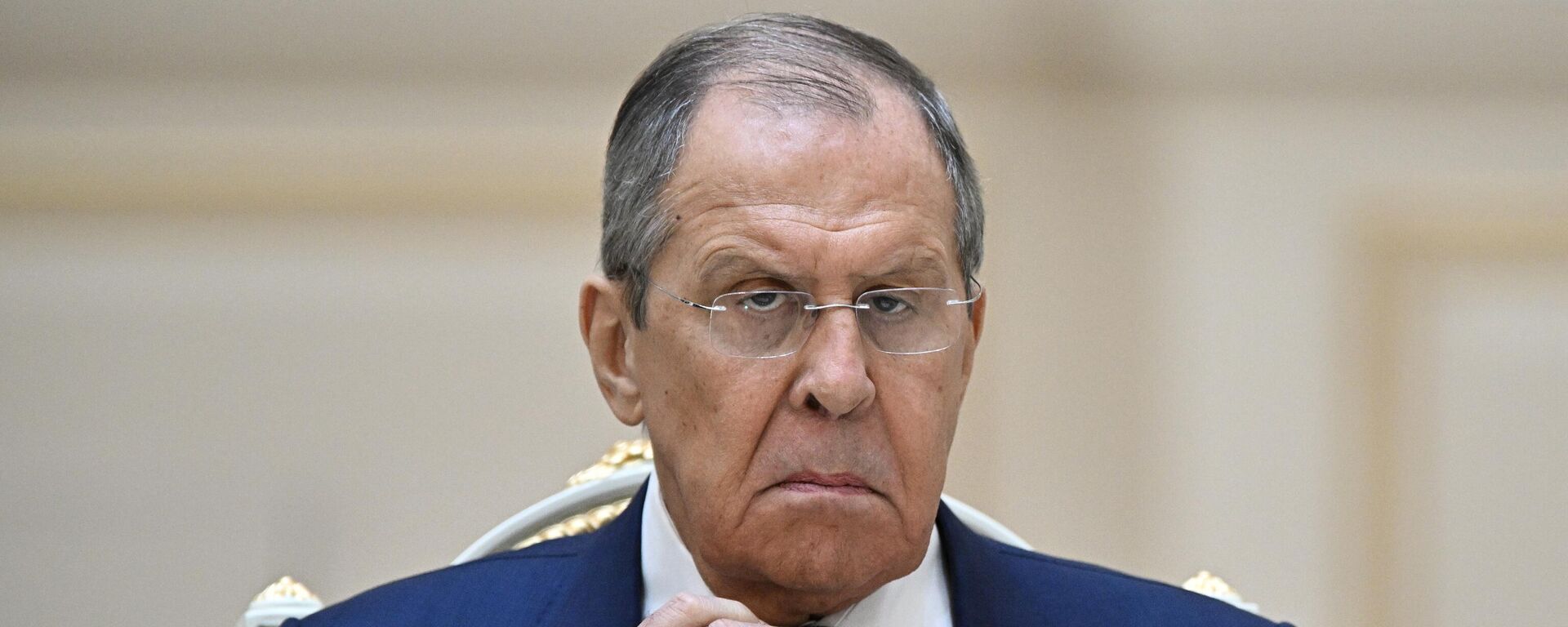 Serguéi Lavrov, ministro de Exteriores ruso, asiste a las conversaciones ampliadas ruso-uzbekas en la residencia estatal de Kuksaroy. - Sputnik Mundo, 1920, 09.09.2024